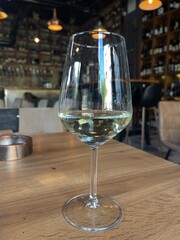 Belgrade, Serbia - June 25, 2024: Walking around the city on a summer day, beautiful wine shop