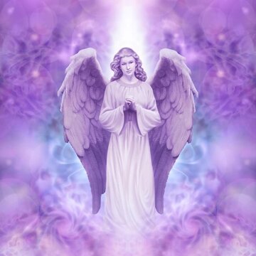 Beautiful Angel holding out her arms to greet you 