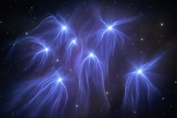 銀河の端における独特の星形成：青白い輝きと宇宙塵
