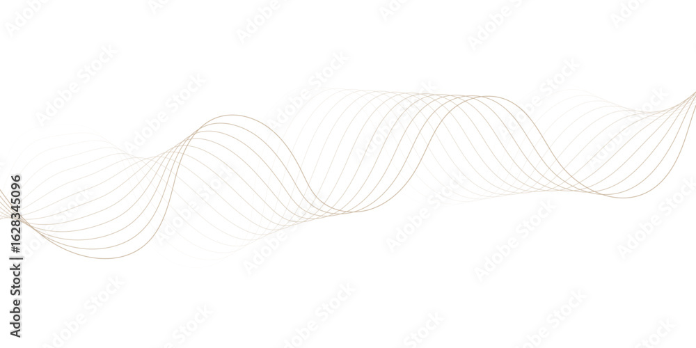 Poster modern brown soft line white smooth swoosh speed gray wave modern stream curve line minimal concept 