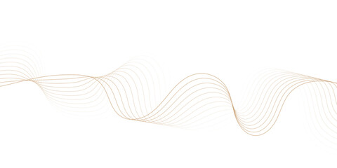  featuring wavy brown lines on a white creating modern and creative wavey  smooth minimalist  and elegant pattern design for wallpaper , banner background.