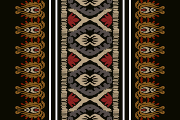Ethnic geometric pattern design for wallpaper backgrounds, carpets, clothing, wraps, batik, cloth.
