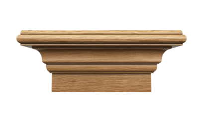 Elegant wooden molding showcase modern home product image cozy environment close-up interior design inspiration