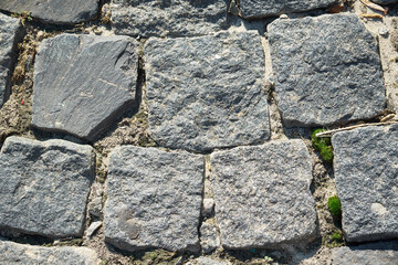 grunge stone texture on the ground