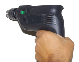 Making use of drill machine (