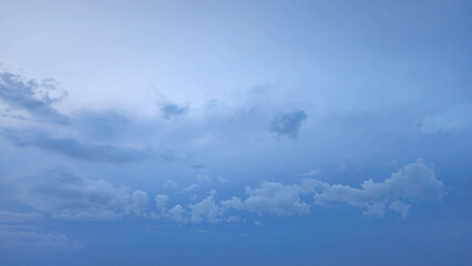 Beautiful sky landscape with clouds