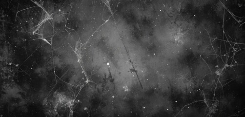 Old photo overlay texture, grunge overlay effect with dust and scratches on black backdrop, and noisy grain dust texture for film or photos on black background