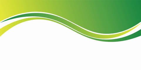 Green and Yellow wave business template with sparkle bokeh modern texture pattern for text and message website design. vector ilustration. EPs 10