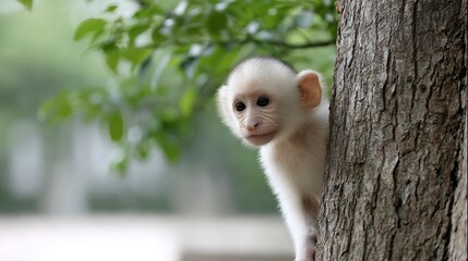 cat on tree