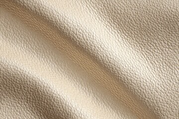 Textured ivory leather backdrop in warm tones for upscale packaging, interior design themes, and stylish upholstery inspirations