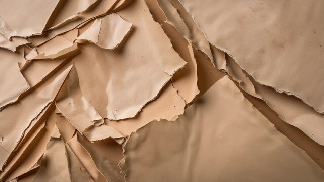 Old paper torn creased texture background retro vintage grunge aged effect brown antique ancient shabby distresssed worn creasy textured pattern