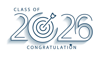 Fototapeta premium Class of 2026