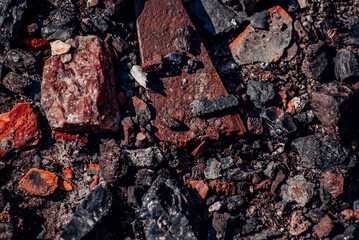 close up of charcoal grill