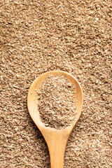 Plakat Wheat bran fiber, instant bran ground