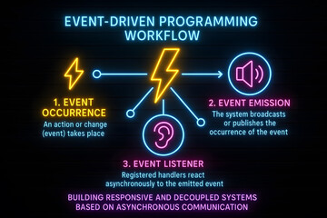 Event-Driven Programming Workflow with Callback Logic for Software Architecture