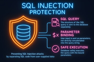 SQL Injection Prevention Techniques with Security Diagram for Database Developers