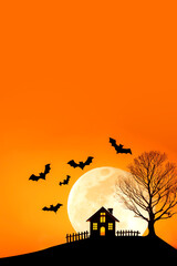 Obraz premium Halloween Hintergrund 
