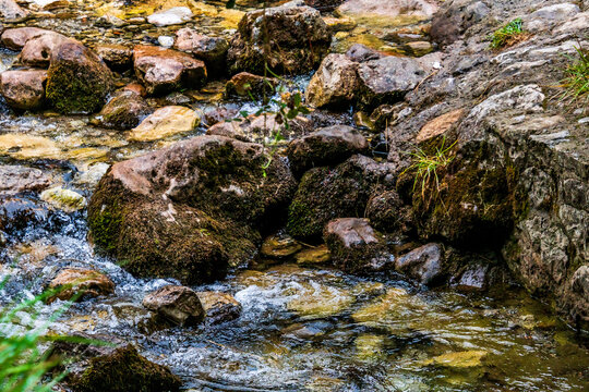 Rio Truchero en Bulnes, Picos de Europa.