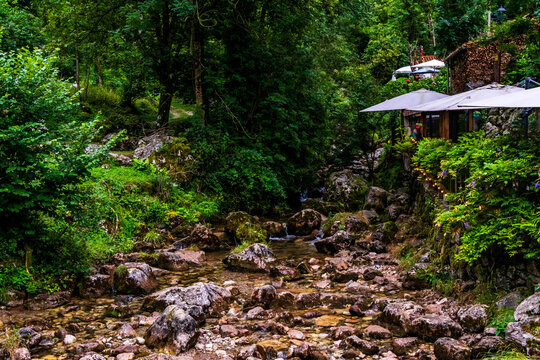 Rio Truchero en Bulnes, Picos de Europa.