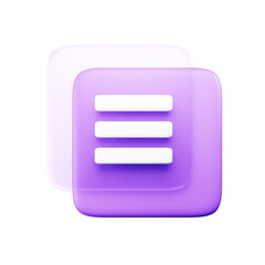 Road sign 3d web and apps icon