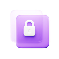 Road sign 3d web and apps icon