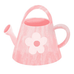 cartoon illustration of a plant watering can