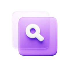 Road sign 3d web and apps icon