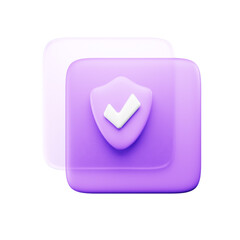 Road sign 3d web and apps icon