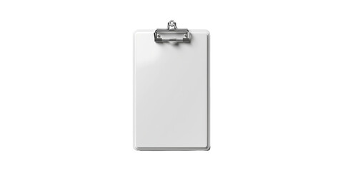 Blank Clipboard. Essential Tool For Organization, Note-Taking, And Office Use Isolated On Transparent Background