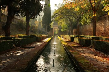 Obraz premium travel and tourism, landmark, Alhambra 