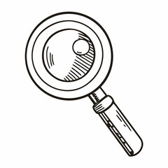vector magnifying glass