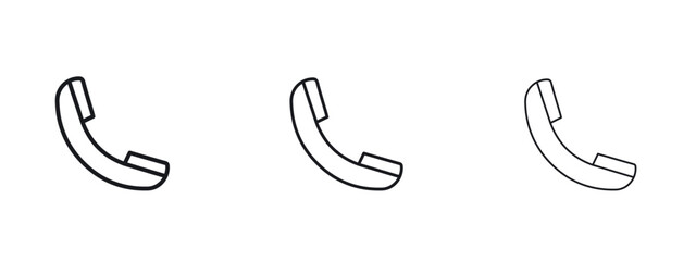 Call icon vector design template simple and clean