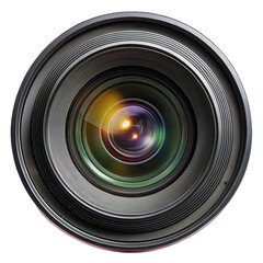 Camera Lens Isolated On White Background