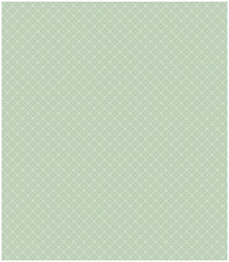 Fototapeta premium Light green diamond grid seamless pattern, geometric lattice texture, abstract background, decorative repeating design, modern wallpaper, stylish textile motif, elegant geometric tile background