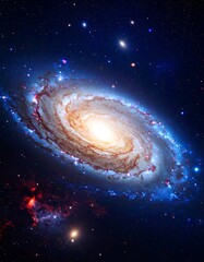 Spiral galaxy in deep space (8)