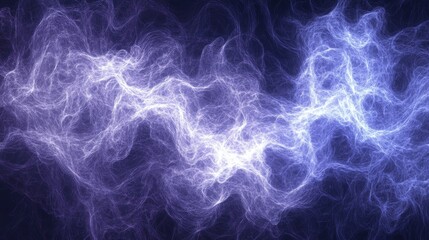 Obraz premium Abstract swirling light streaks in shades of purple and blue