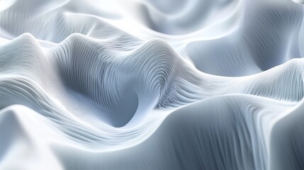 Naklejka premium Abstract wavy surface