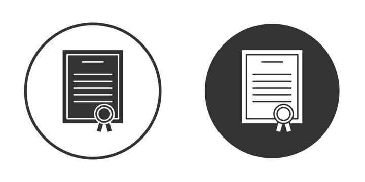 Patented icon in black solid flat silhouette designs - Powered by Adobe