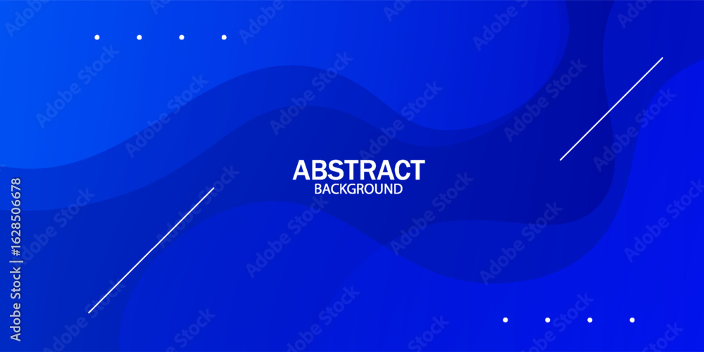 Poster abstract blue color background. dynamic shapes composition. eps10 vector.