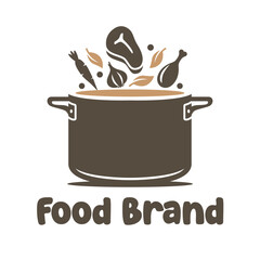 cooking process of vegetables on pan isolated on white background