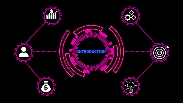 A concise and impactful introduction to a business platform or brand that focuses on innovation, strategic growth, and digital transformation.