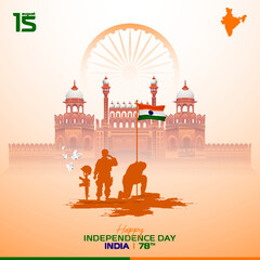India Independence Day design