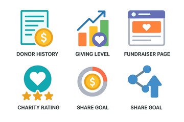 Fundraising tools overview: donor history, giving level, fundraiser page features