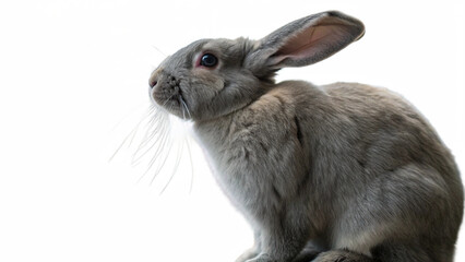 Obraz premium Rabbit, isolated transparent background