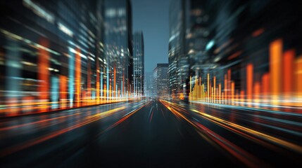 Professional Business Analytics Action Visualization in Urban Setting