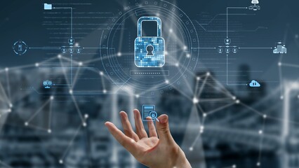 Cyber security protection and cyber security strategies against cyber threats, system hacks,...
