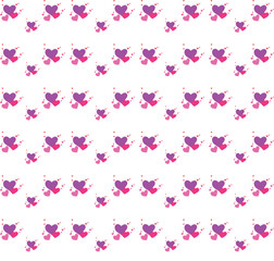 seamless pattern with hearts
