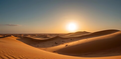 sand dunes in the desert