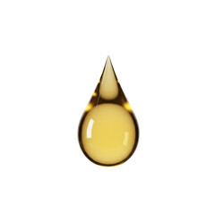 A single, perfectly spherical, pristine golden liquid droplet, intensely shimmering and glowing like liquid gold, isolated on a seamless stark white background with no shadows, ultra-realistic UHD