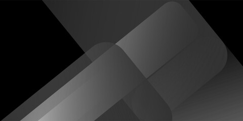 Abstract vector background with overlapping translucent circles in a vibrant silver to black gradient, creating a modern, clean, and dynamic visual effect